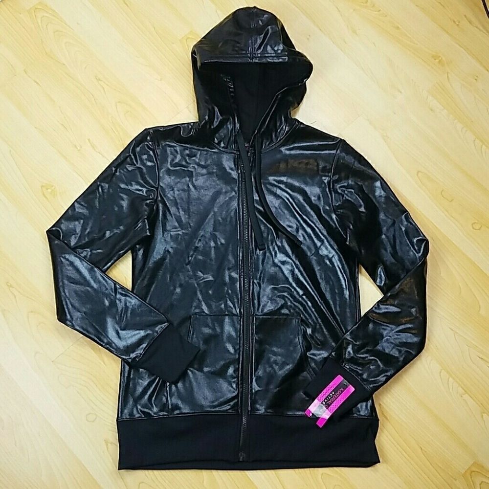 Material Girl Hooded Jacket NWT